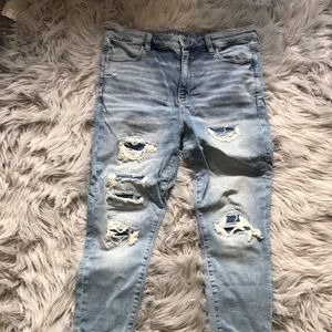 American Eagle high rise straight leg jegging
